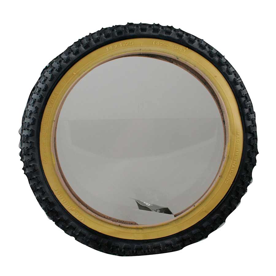 Vee Rubber,14 x 1.75, Wire, 40PSI, 360g, Black/Skin Tire