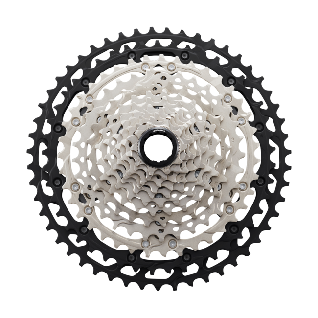 Shimano XT 10-45t 12 Speed Cassette CS-M8100-12 (HYPERGLIDE+), 10-12-14-16-18-2 1-24-28-32-36-40-45T
