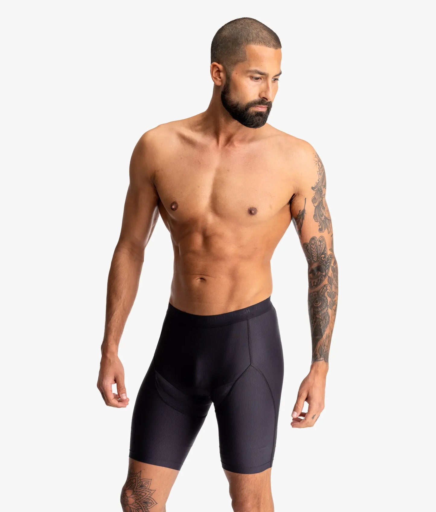 7Mesh Foundation Bike Boxer Brief Black Mens Small