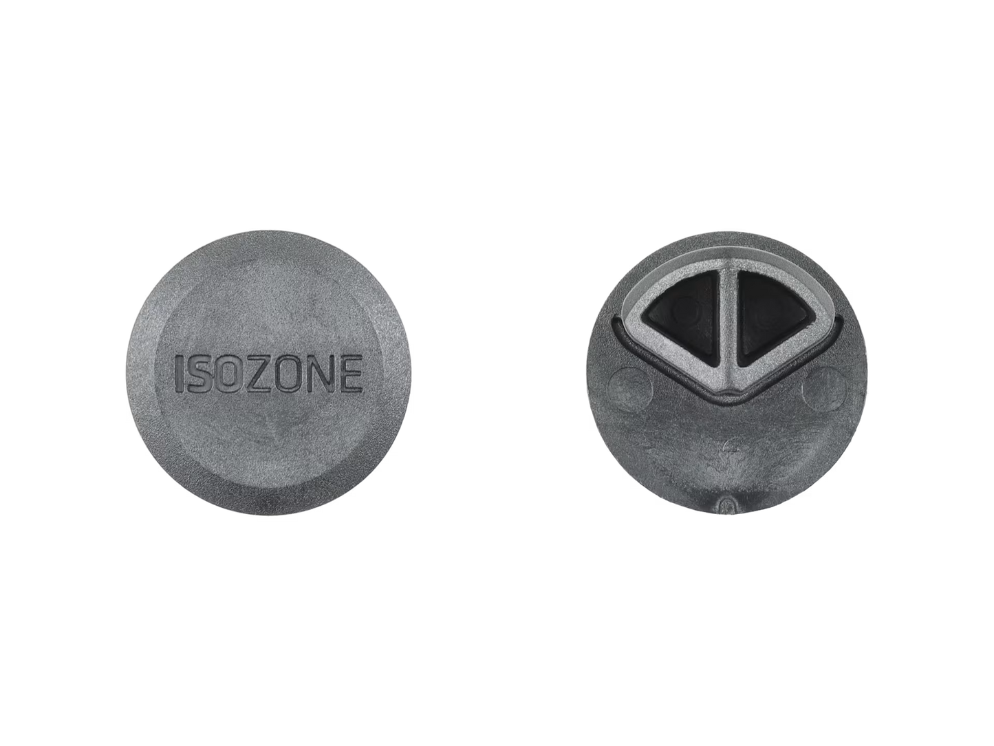 BAR END PLUG ISOZONE BLACK PAIR