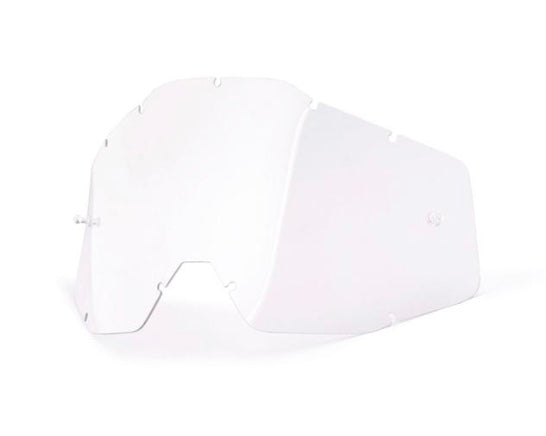 100% Replacement Goggle Lens, Racecraft1/Accuri1/Strata1, Clear