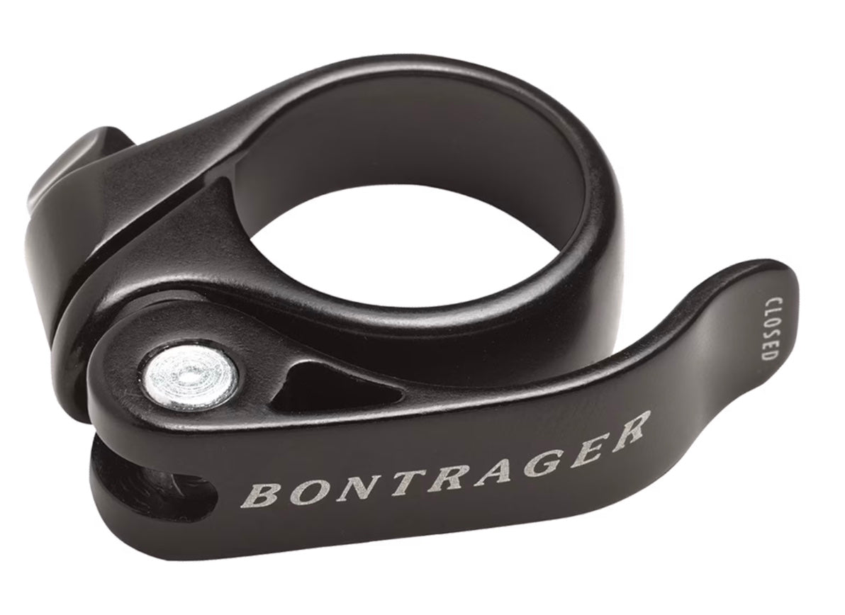 Seatpost Part Bontrager Clamp 36.4Mm Qr M6 Bk Carbonfriendly