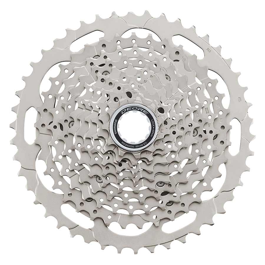 SHIMANO DEORE CASSETTE, CS-M4100-10, 11-46 HG 10-SPEED,