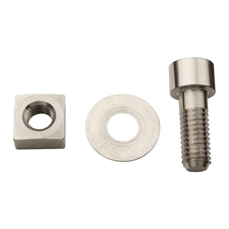 Burgtec Fox Kaboltx Fork Axle Titanium Nut and Bolt, For Fox 36/38 Forks 2021+