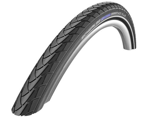 Schwalbe Marathon Plus Tire with Reflective Strip, Smart Guard, Endurance