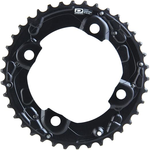 SHIMANO SLX M675 10-Speed Bicycle Chainring (38T/104mm - AK)