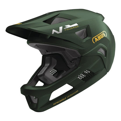 Abus, YouDrop FF, Mountain Helmet, Moss Green, S, 48 - 55cm
