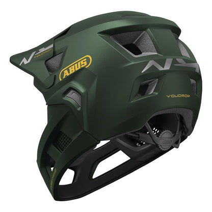 Abus, YouDrop FF, Mountain Helmet, Moss Green, S, 48 - 55cm