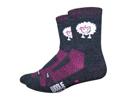 DeFeet Woolie Boolie Comp 4˝ Baaad Sheep Socks