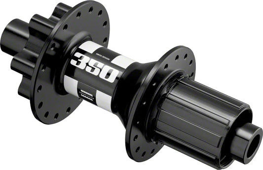 DT Swiss 350 Rear Hub 12 x 142mm 6 Bolt HG 11 Black 32h