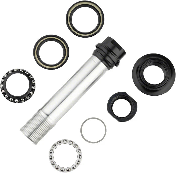 SHIMANO HB-MT400-B COMPLETE HUB AXLE