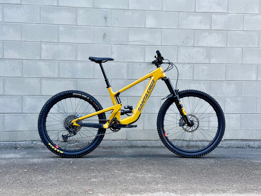 Santa Cruz Heckler SL Stout - Large - Gloss Mustard Yellow - EX DEMO