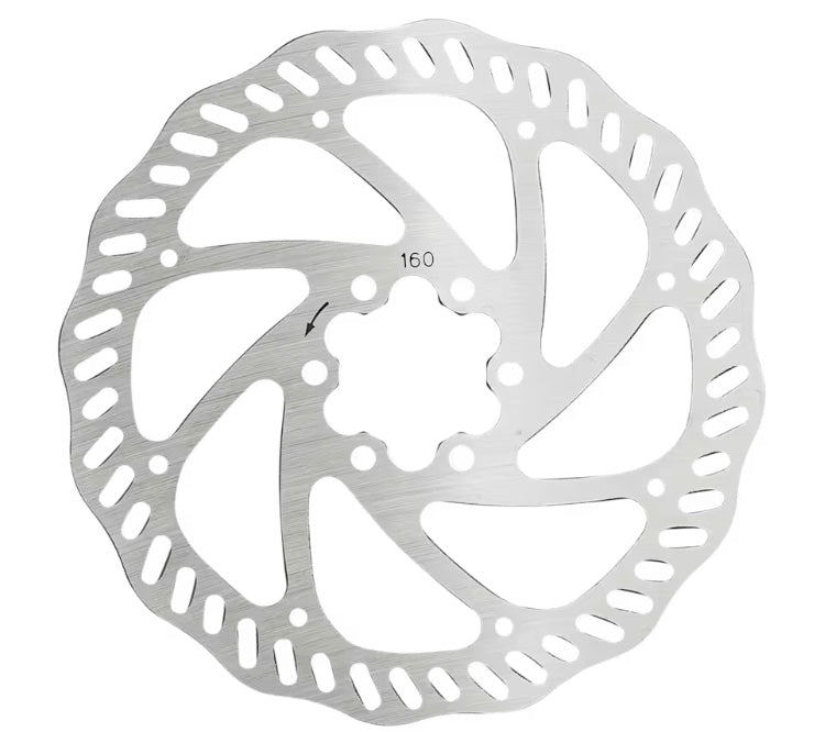 Rotor C-Star RT553 160mm 6-Bolt Silver