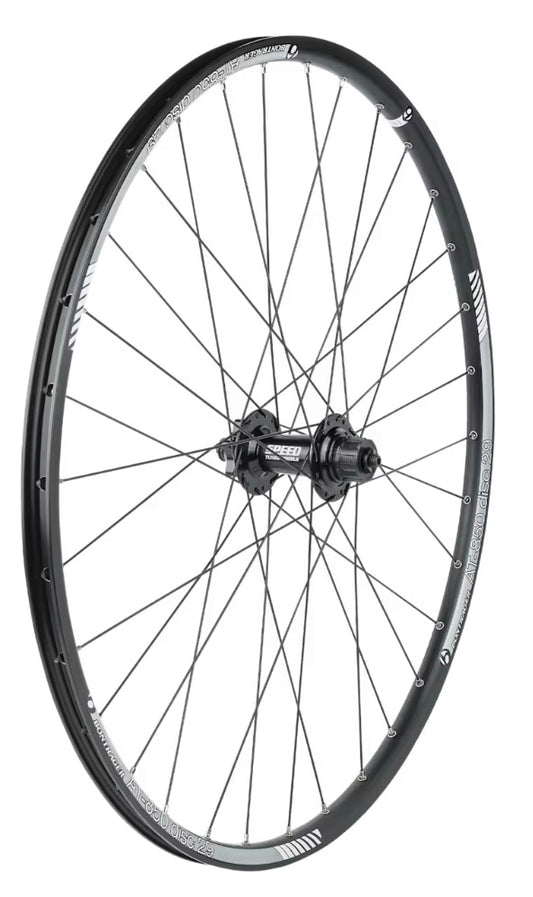 WHEEL REAR 29 32H DISC 850/SS FW BLACK/WHITE SINGLE SPEED