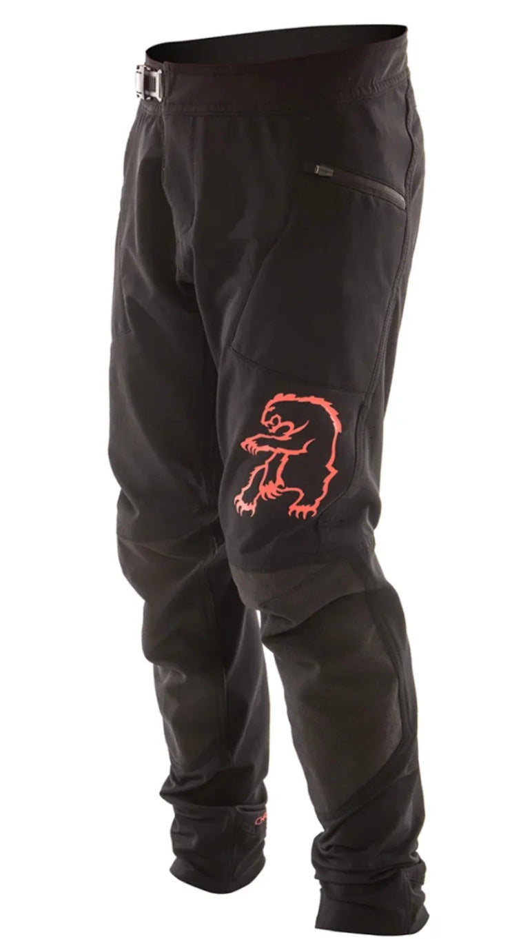 CHROMAG APPAREL PANT KIDS FEINT  BLACK HIBISCUS 8