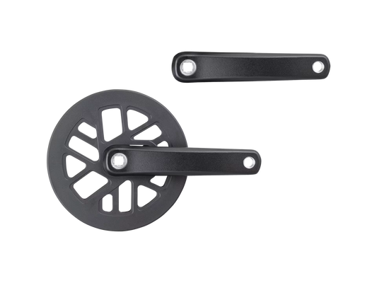 Prowheel Crankset PRO-D42P 42t 170mm Square Taper Black
