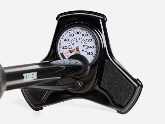 Trek Charger Floor Pump Black
