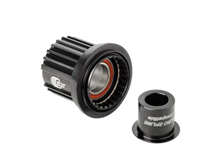 DT Swiss Ratchet Freehub Body - Shimano Micro Spline - Aluminum w/ End Cap - 12x142/148mm