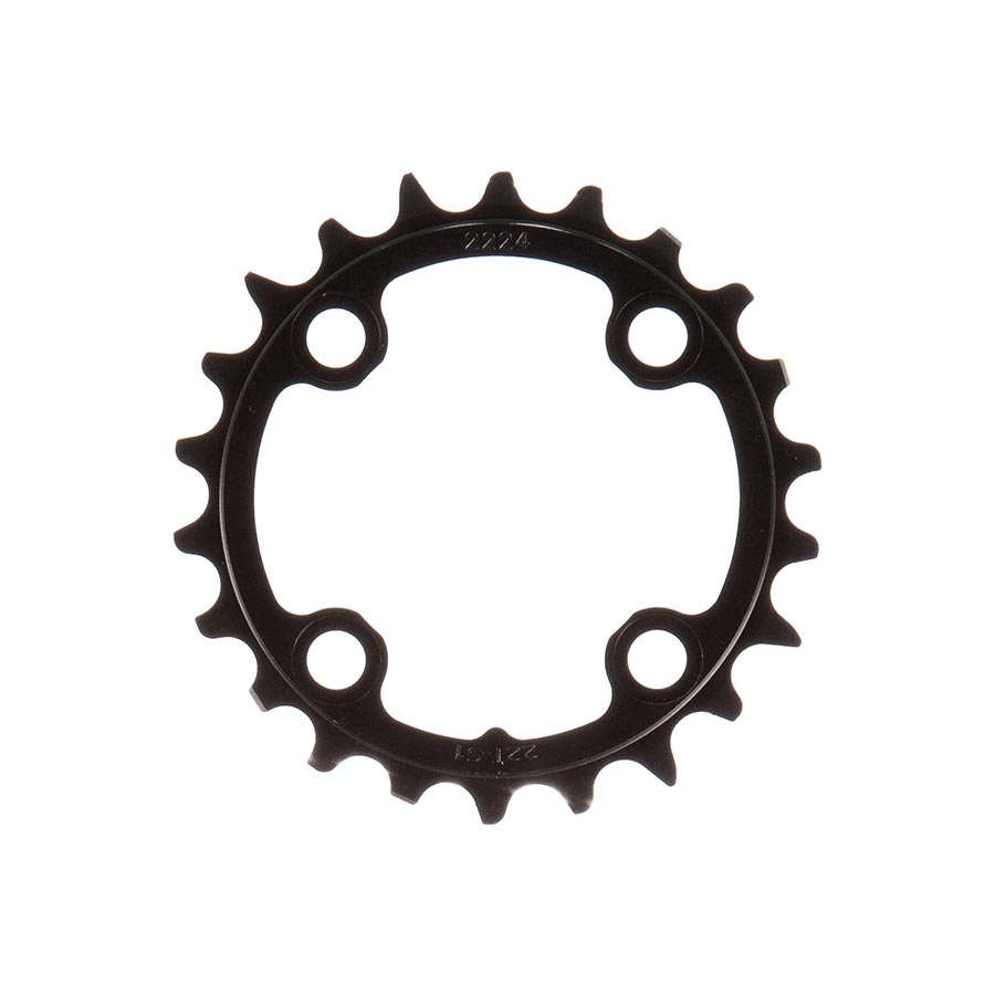 Sram 22T 10 sp BCD 64mm 4-Bolt Inner Chainring Aluminum Black