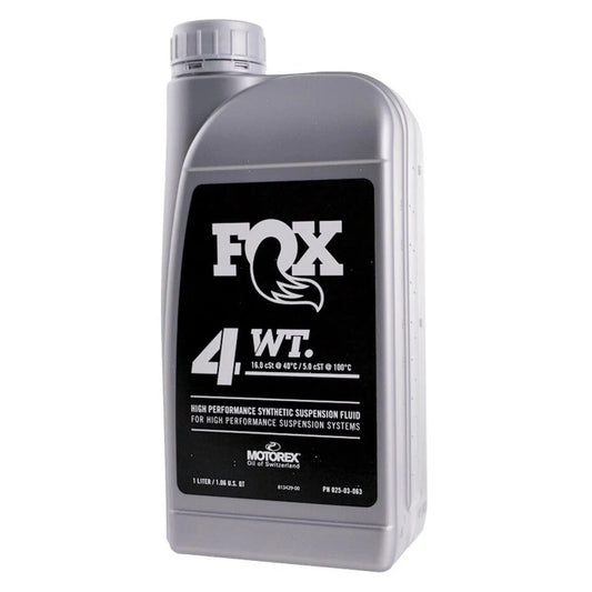 Fox Suspension Fluid,4 WT,1.0 Liter Bottle