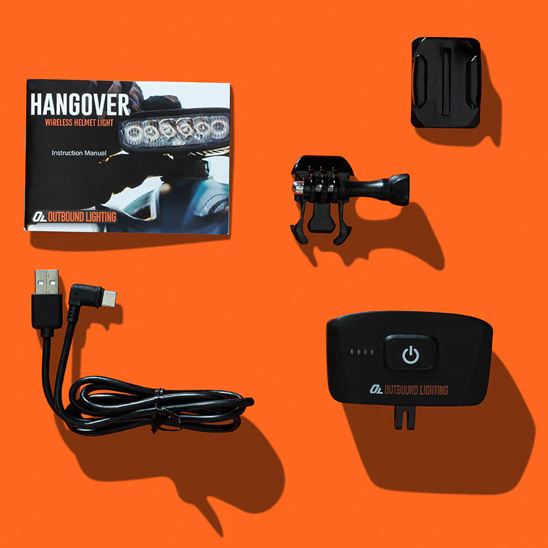Outbound Lighting Hangover Bike Helmet Light - DEMO SALE