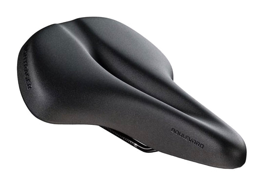 SADDLE BONTRAGER BOULEVARD 280 x 205MM (SMALL) BLACK