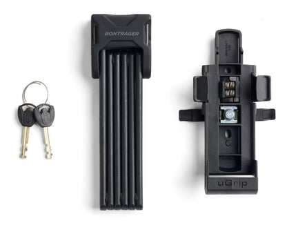 Lock Bontrager Pro Folding Keyed 90cm Black