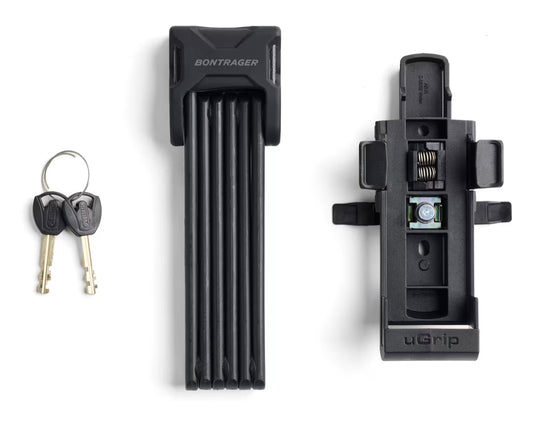 Lock Bontrager Pro Folding Keyed 90cm Black