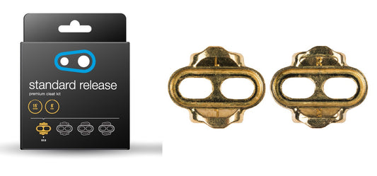 Crank Bros Premium Cleats 6 Degree Float, 15 Degree Release Angle (Standard)