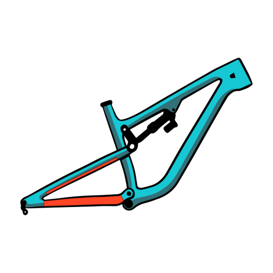 RideWrap Chainstay Protector, Black