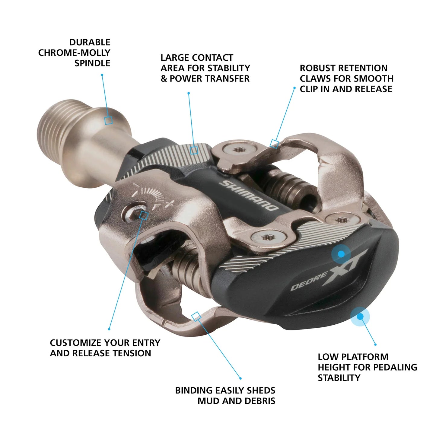 PD-M8100 XT Race SPD  Pedal